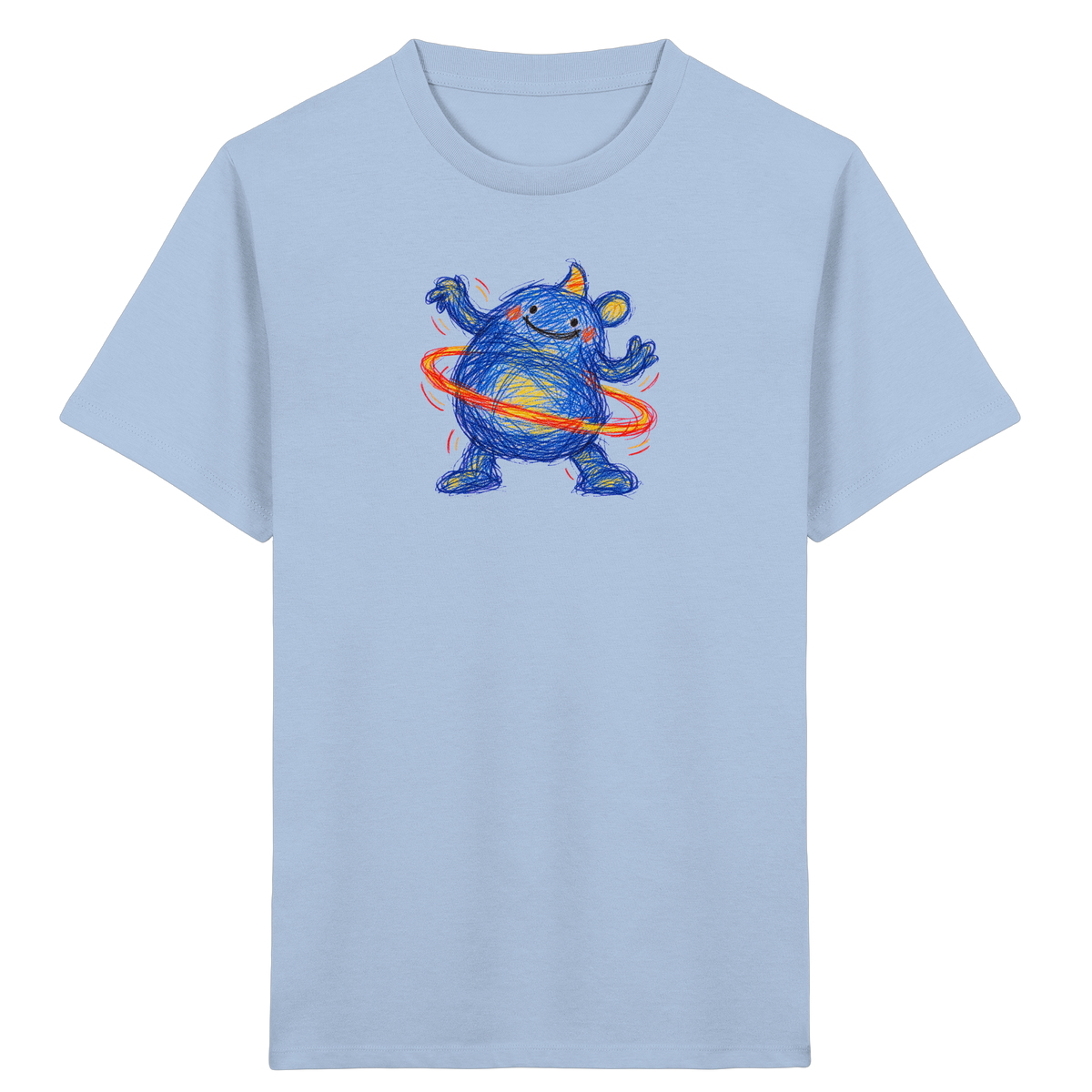 Reifenwirbler Kritzelmonster Shirt - Kinder Bio T-Shirt