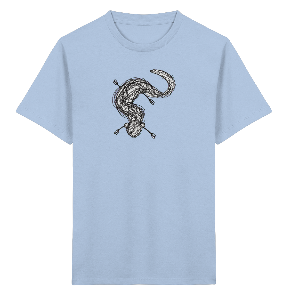 Frettchen von oben Kinder-Shirt - Kinder Bio T-Shirt