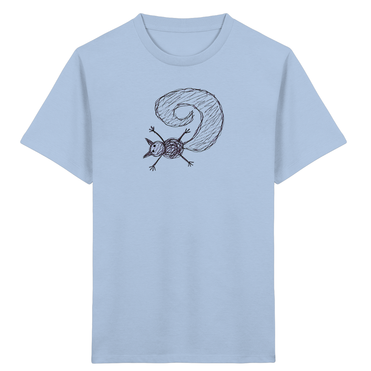 Eichhörnchen von oben Shirt - Kinder Bio T-Shirt