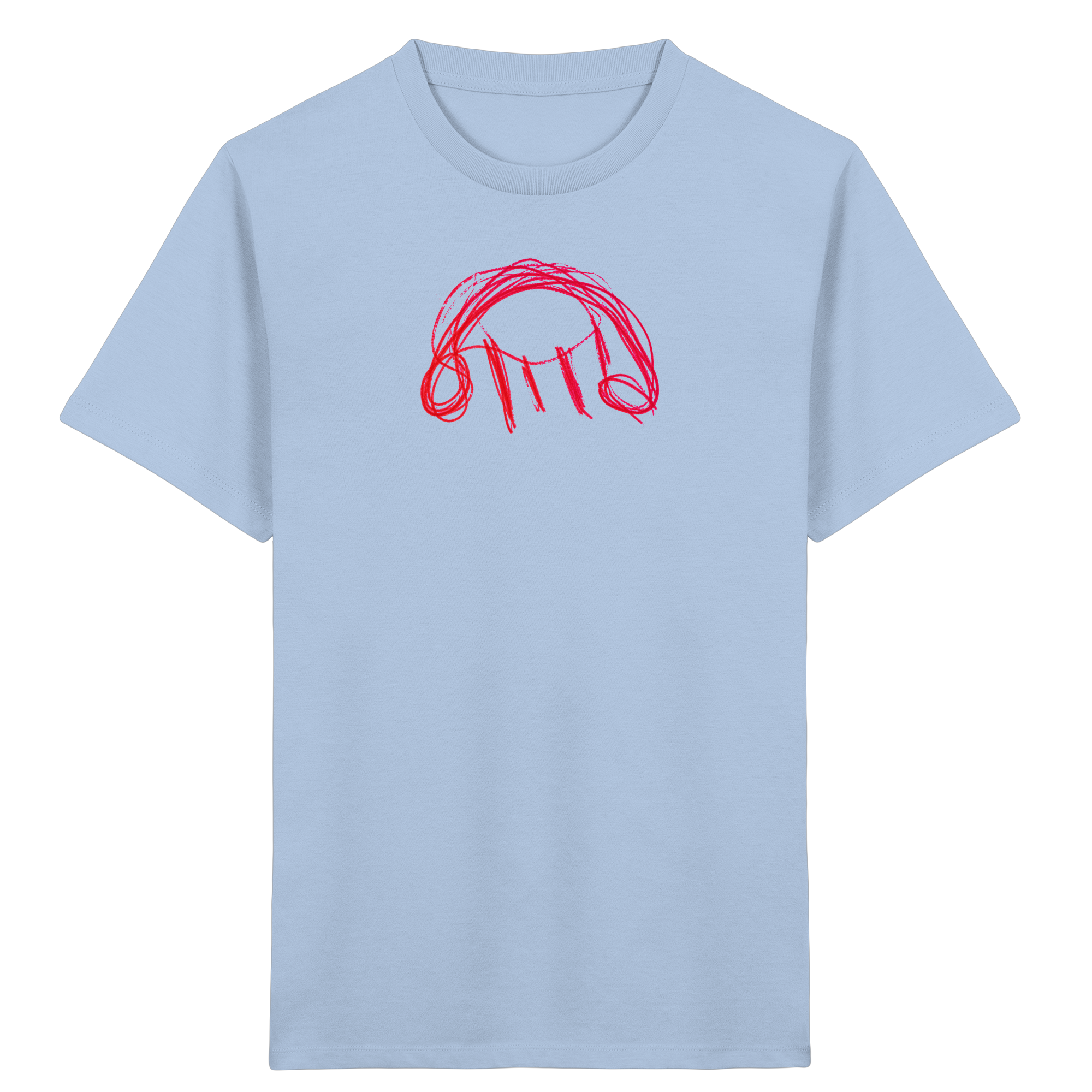 Feuerrote Wackelbrücke – Kinder Bio-T-Shirt