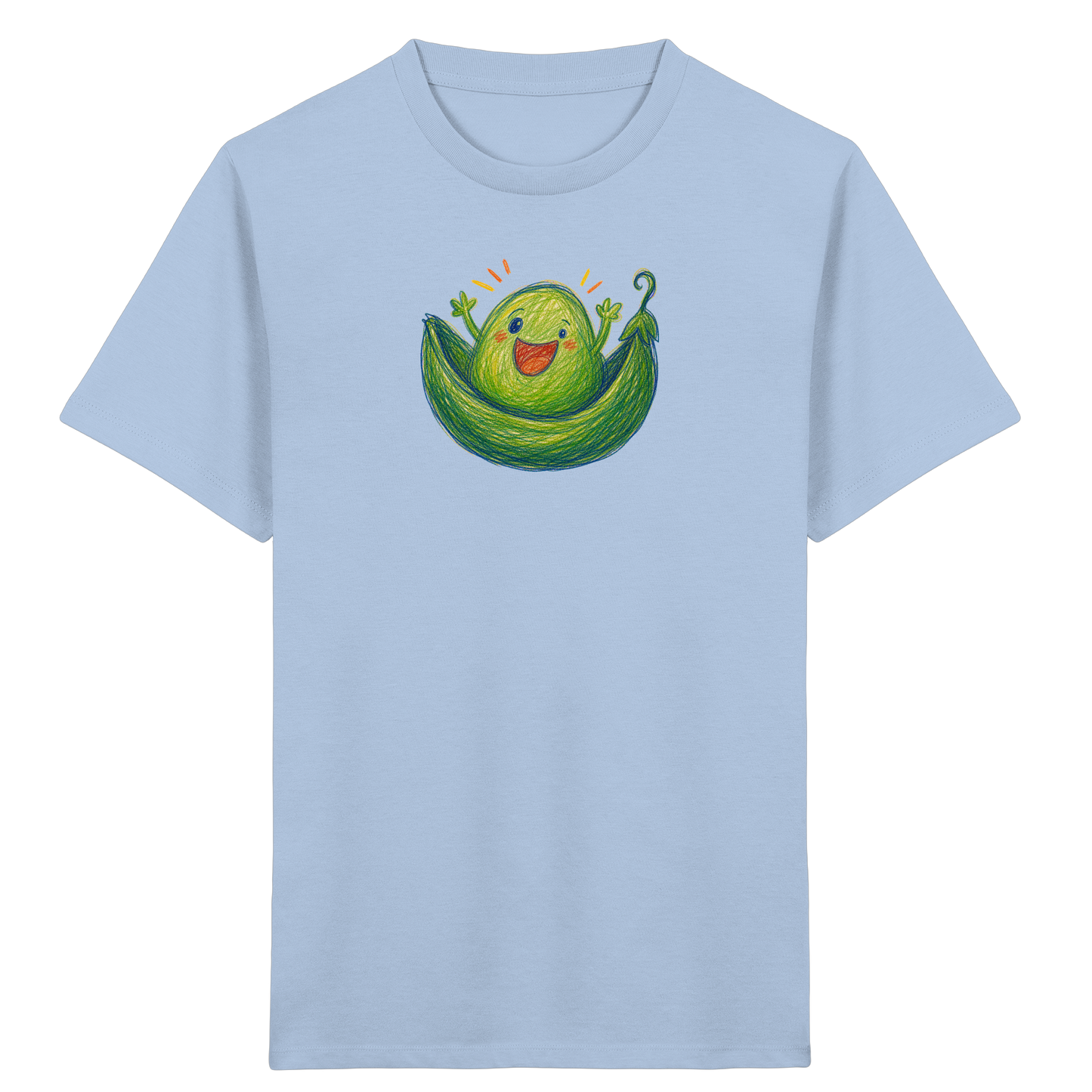 Kichererbse Monster Kinder Shirt - Kinder Bio T-Shirt