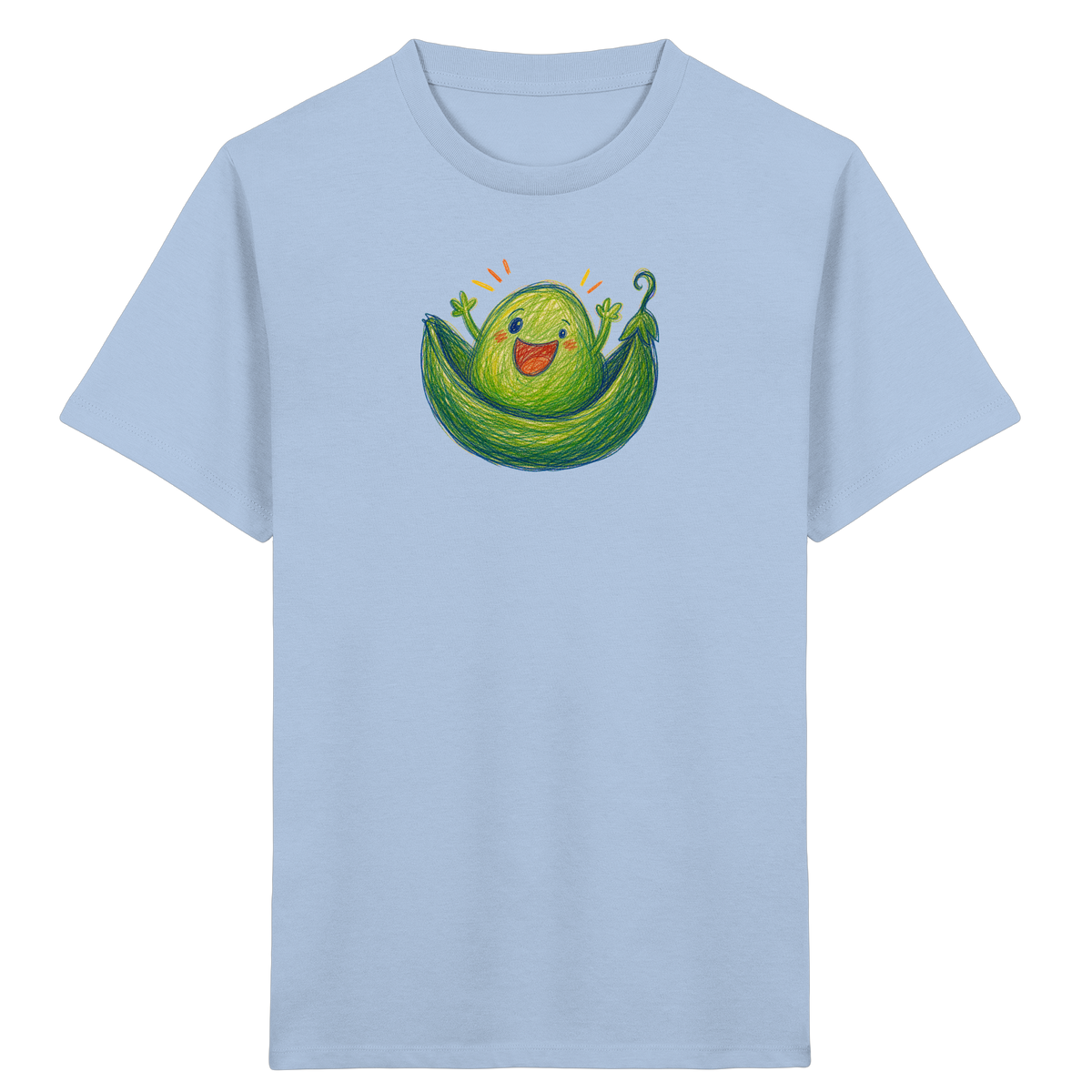Kichererbse Monster Kinder Shirt - Kinder Bio T-Shirt
