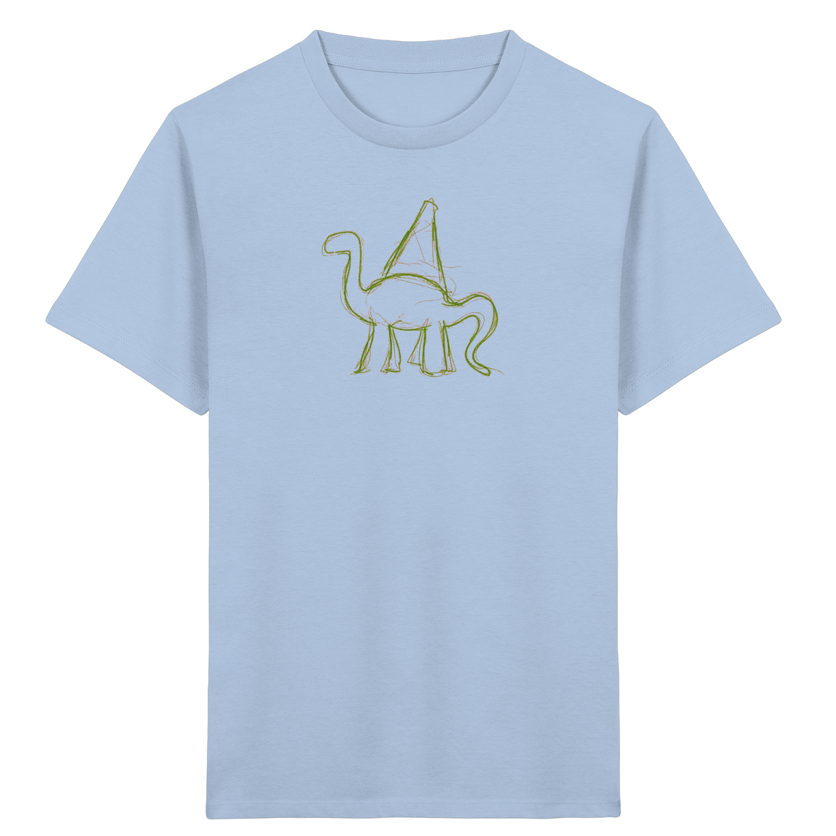 Krakeldino mit Schultüte - Kinder Bio T-Shirt