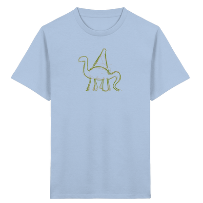 Krakeldino mit Schultüte - Kinder Bio T-Shirt