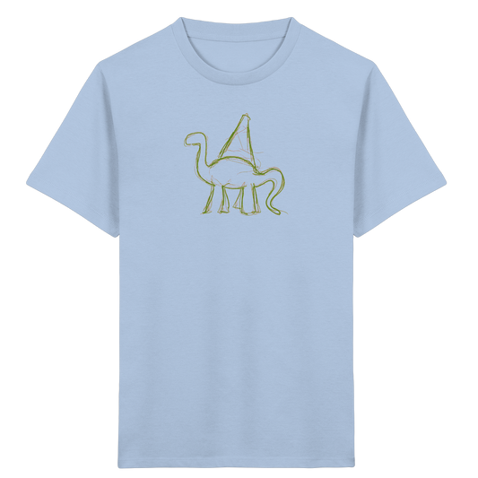Krakeldino mit Schultüte - Kinder Bio T-Shirt