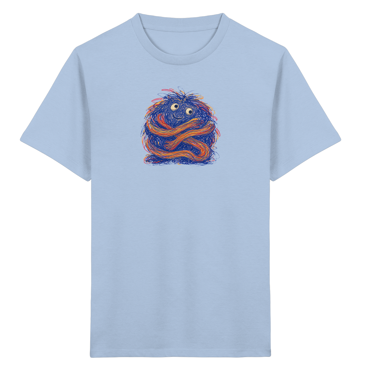 Knuddelknäuel Kritzelmonster Shirt - Kinder Bio T-Shirt
