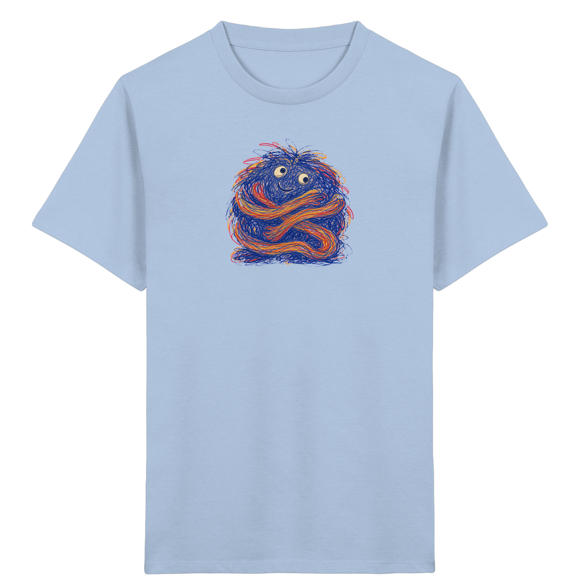 Knuddelknäuel Kritzelmonster Shirt - Kinder Bio T-Shirt