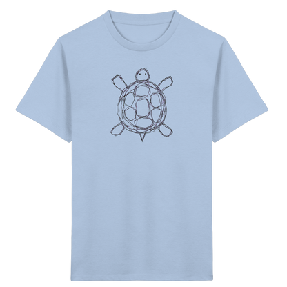 Schildkröte von oben - Kinder Bio T-Shirt
