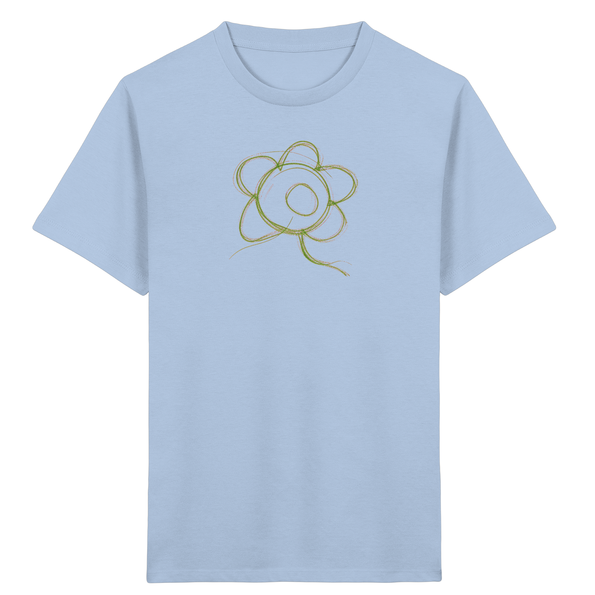 Grüner Kringelkopf – Kinder T-Shirt