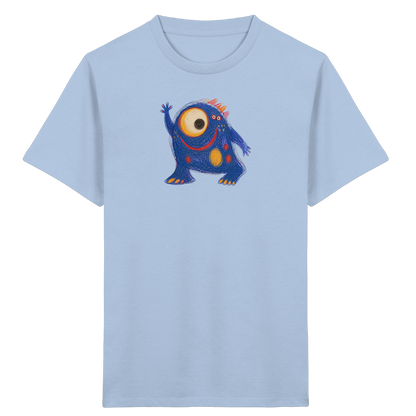 Kullerauge Kritzelmonster Kinder Shirt - Kinder Bio T-Shirt