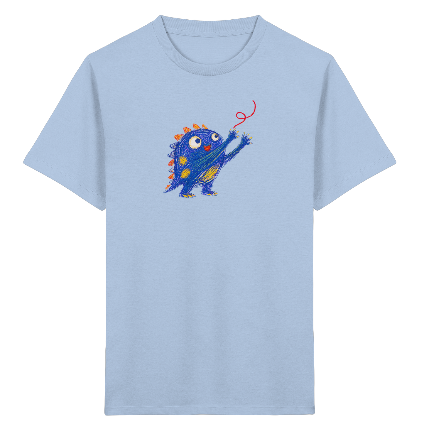 Fadenfänger Monster Kinder T-Shirt - Kinder Bio T-Shirt