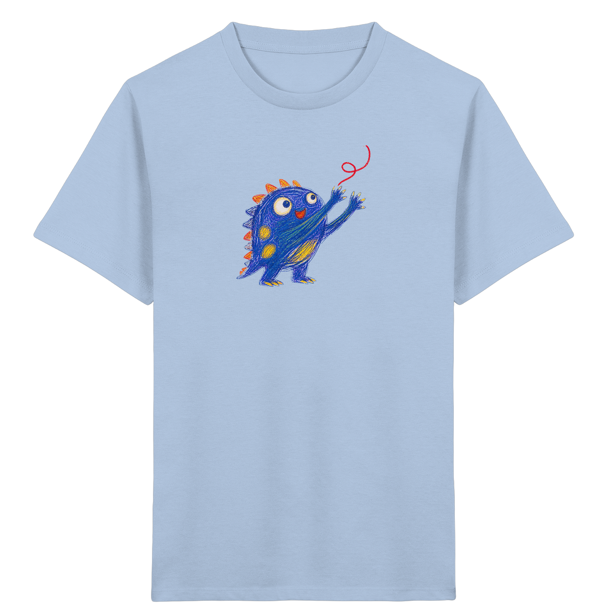 Fadenfänger Monster Kinder T-Shirt - Kinder Bio T-Shirt