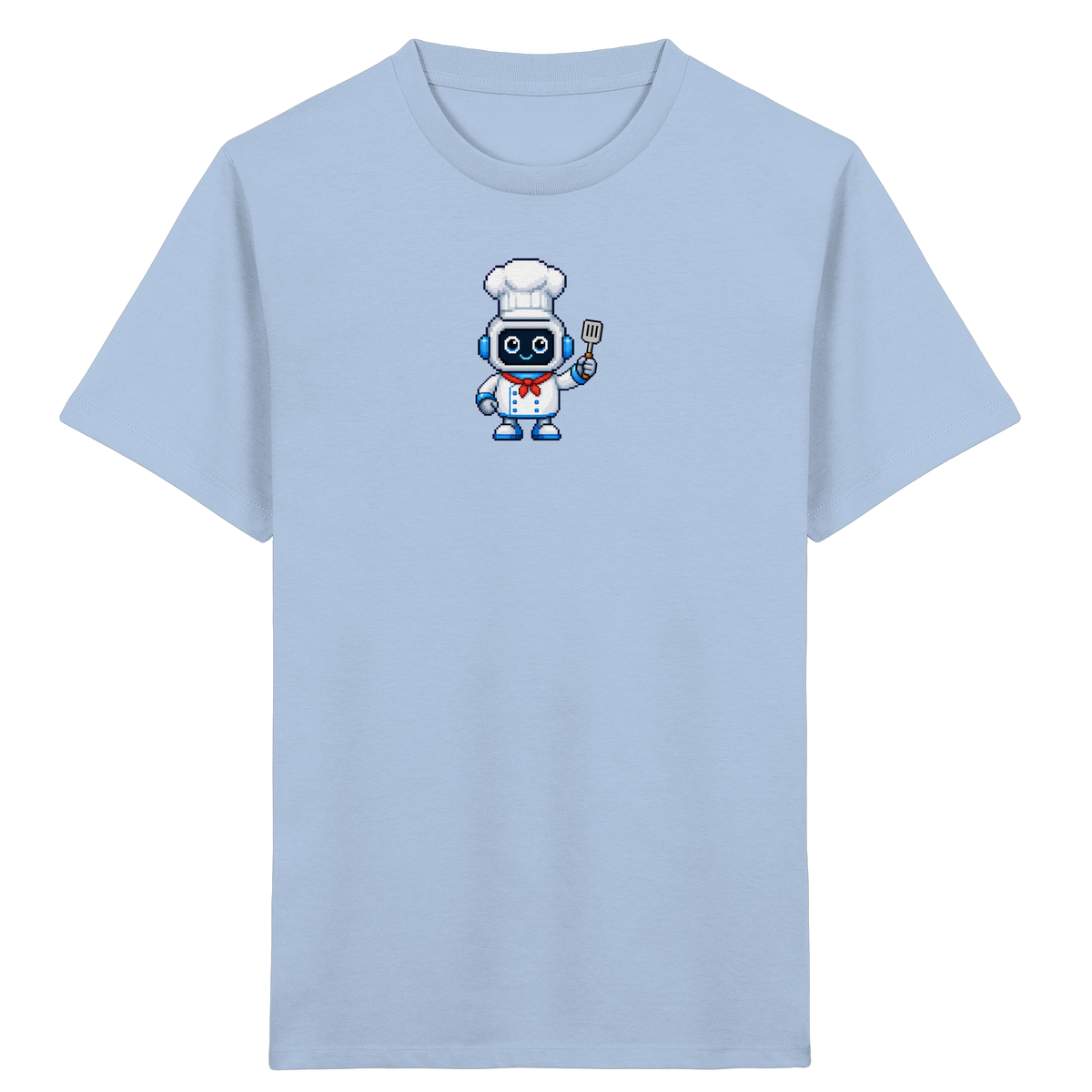 Pixel Roboter Koch: Dein Retro T-Shirt - Kinder T-Shirt
