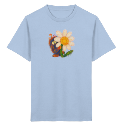 Gänseblümchen Monster Kinder T-Shirt - Kinder Bio T-Shirt