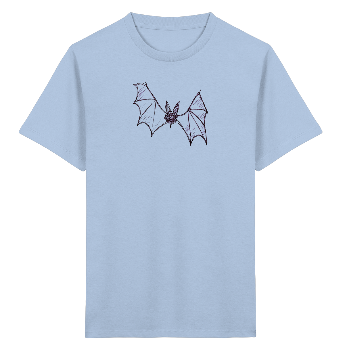 Fledermaus von oben - Kinder Bio T-Shirt