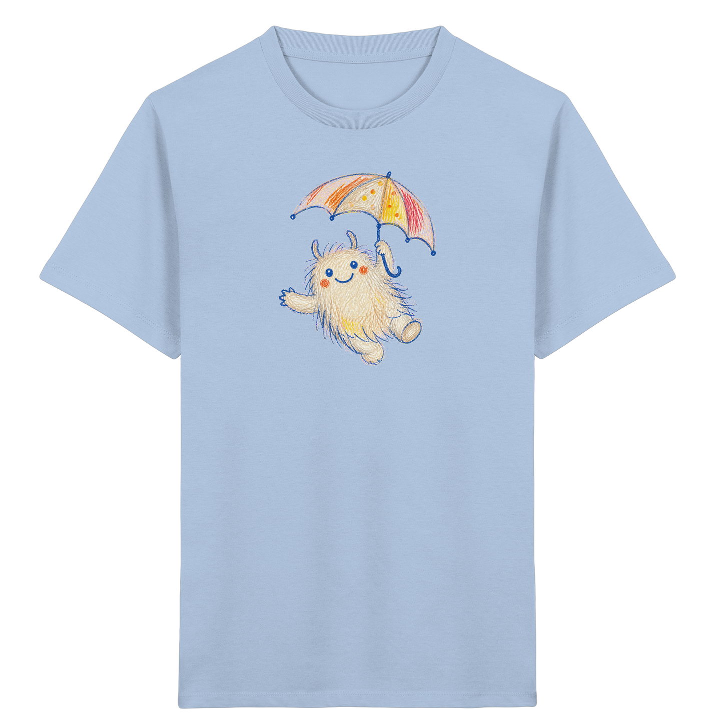 Schirmflieger Monster Kinder T-Shirt - Kinder Bio T-Shirt