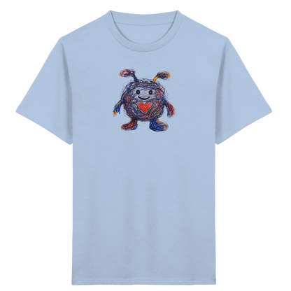 Herzknäuel Monster Kinder T-Shirt - Kinder Bio T-Shirt
