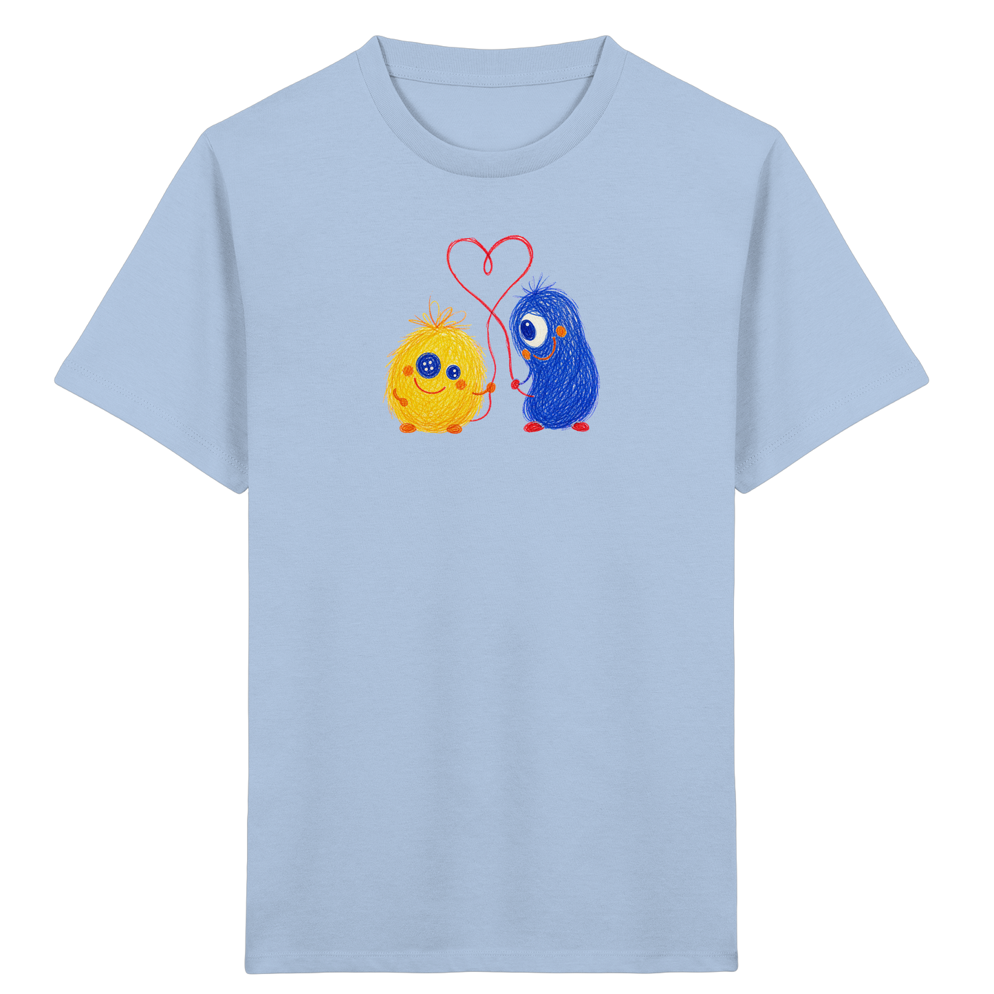 Freundschaftsfaden Monster T-Shirt - Kinder Bio T-Shirt