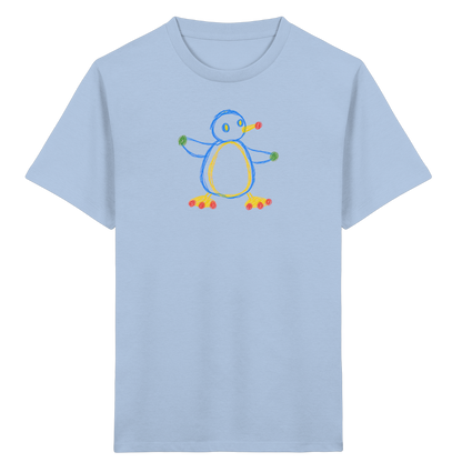 Farbpunkt Pinguin Kinder Shirt - Kinder Bio T-Shirt