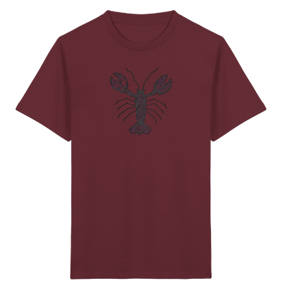 Hummer von oben gezeichnet - Kinder Bio T-Shirt
