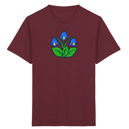 Kritzel Glockenblume Kinder Shirt - Kinder Bio T-Shirt