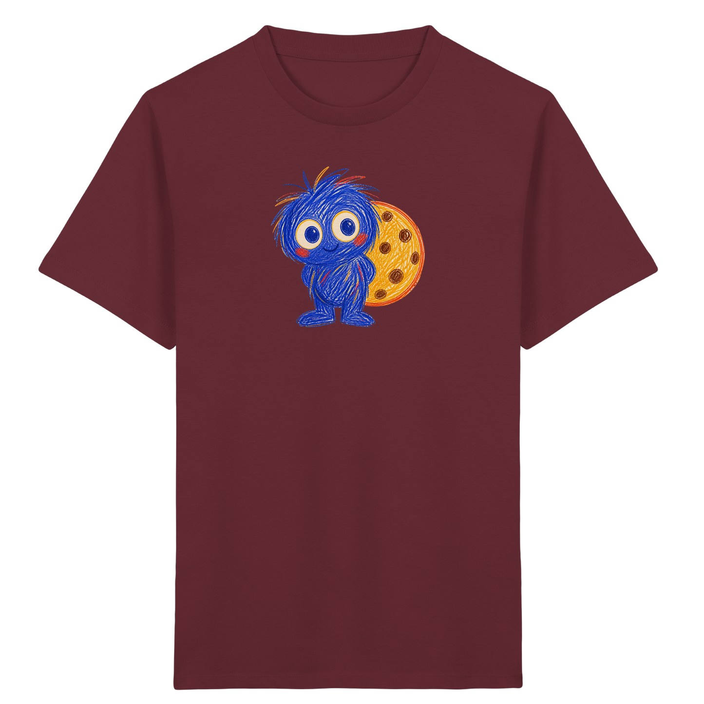 Keksverstecker Monster Kinder Shirt - Kinder Bio T-Shirt Vorderseite