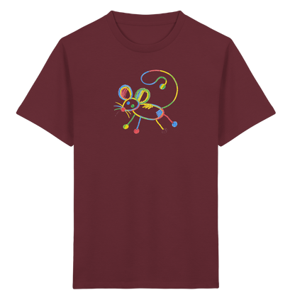 Farbpunkt Maus Kinder Shirt - Kinder Bio T-Shirt