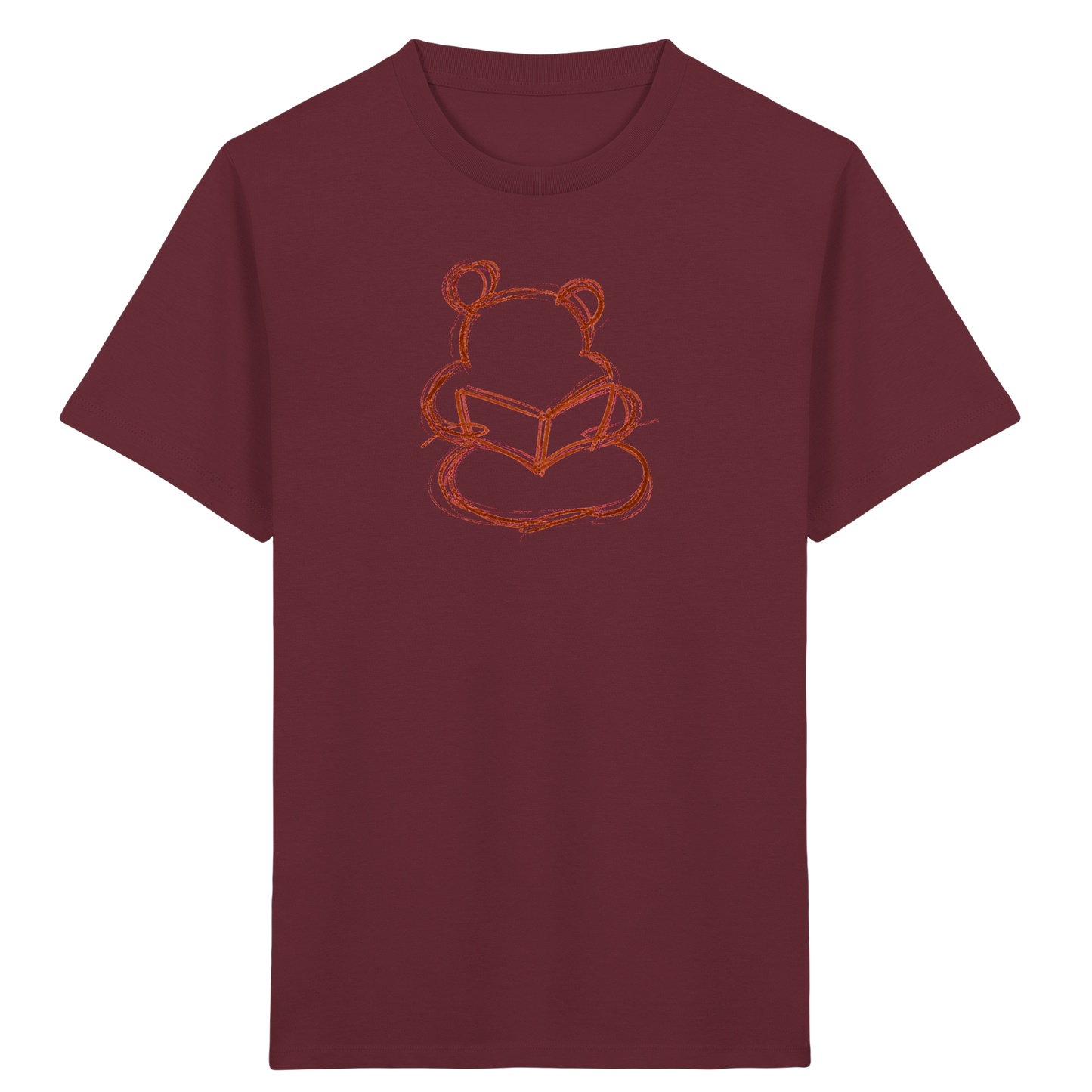 Kinder T-Shirt – Wackelbär mit offenem Buch