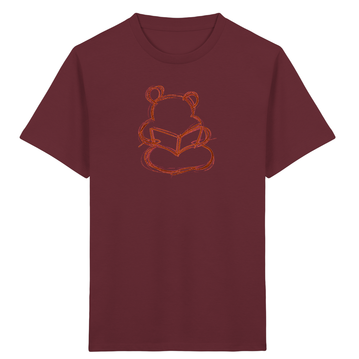 Wackelbär mit offenem Buch - Kinder Bio T-Shirt