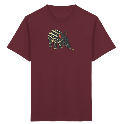 Niedliches Tapir T-Shirt fuer Kinder - Kinder Bio T-Shirt Vorderseite