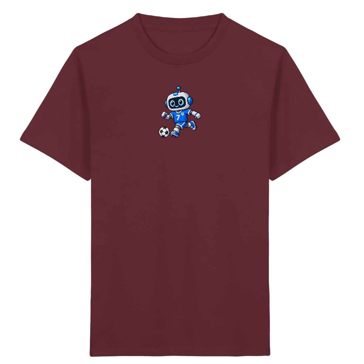 Pixel-Roboter: Retro-Shirt für kleine Technikfans - Kinder T-Shirt