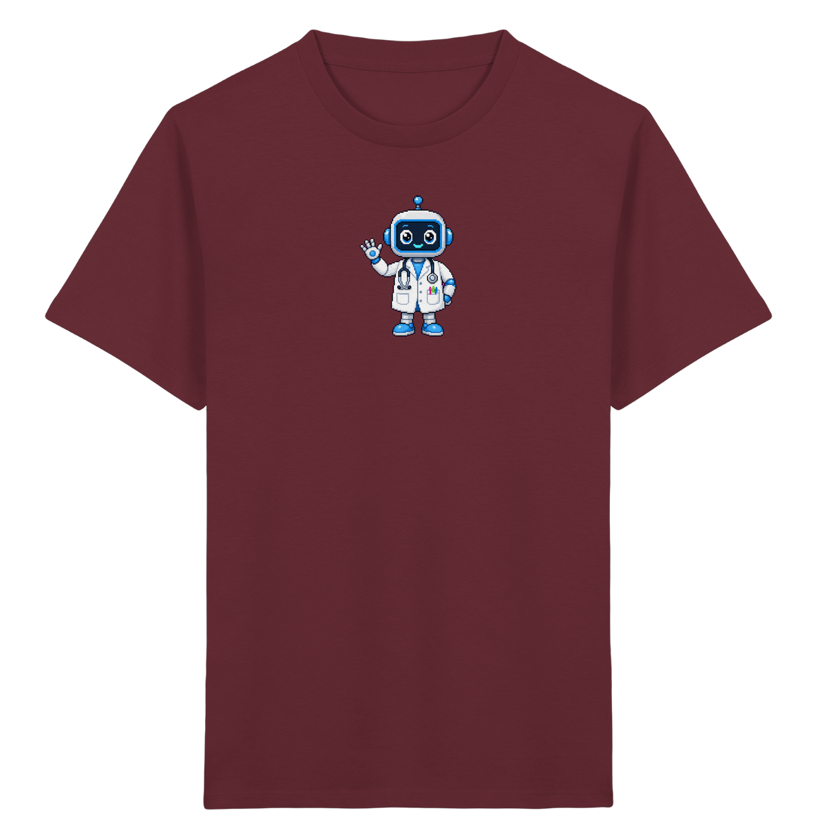 Pixel Roboter T-Shirt: Freundlich und cool - Kinder T-Shirt