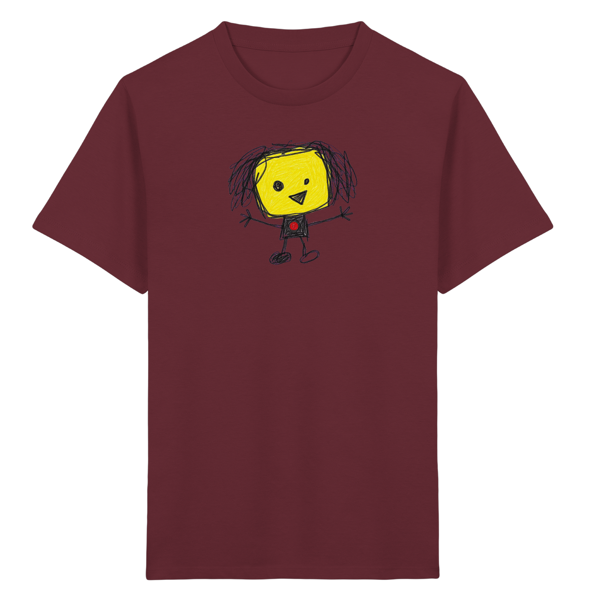 Kritzelkopf mit Wirbelhaar - Kinder Bio T-Shirt