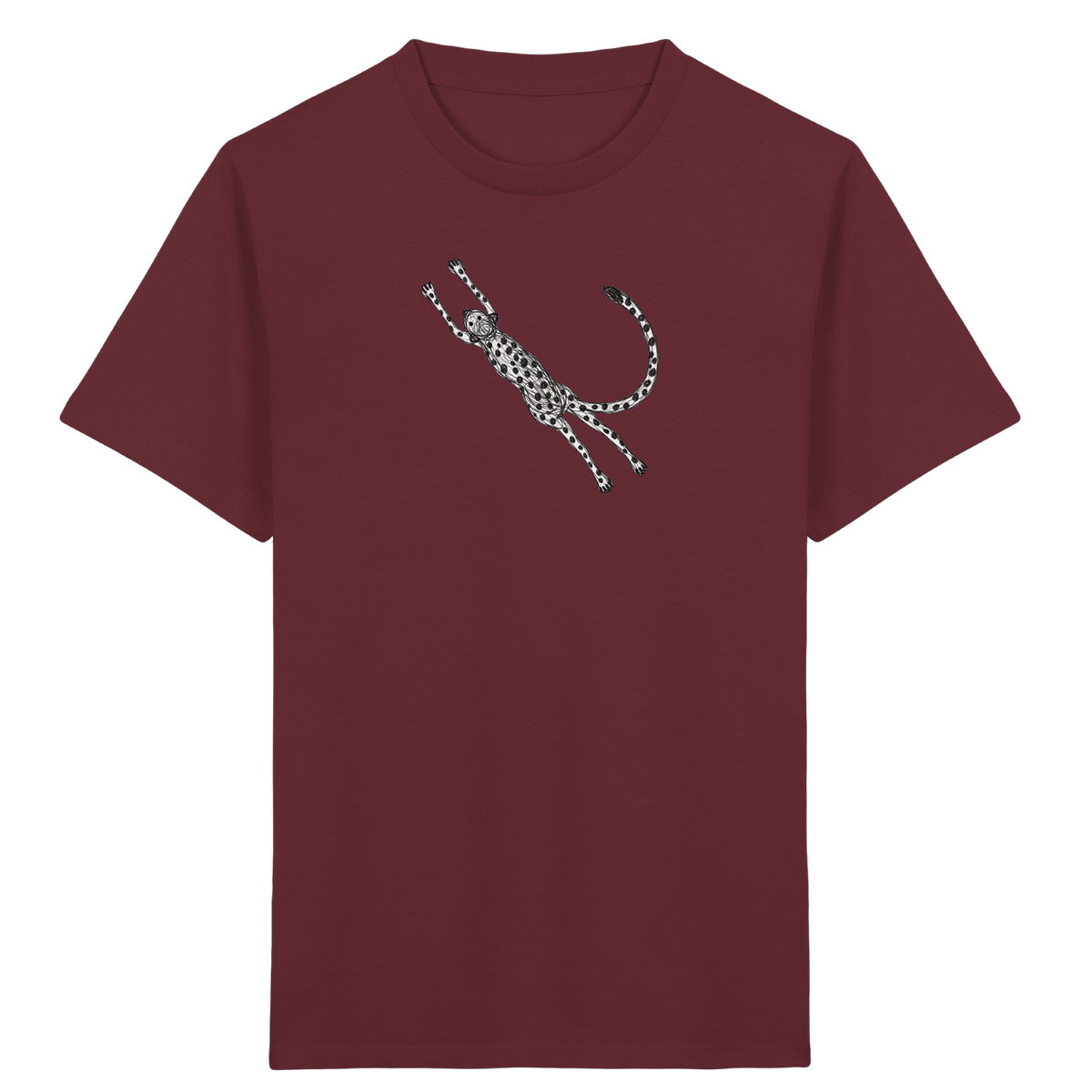 Gepard von oben - Kinder Bio T-Shirt