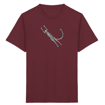 Gepard von oben - Kinder Bio T-Shirt