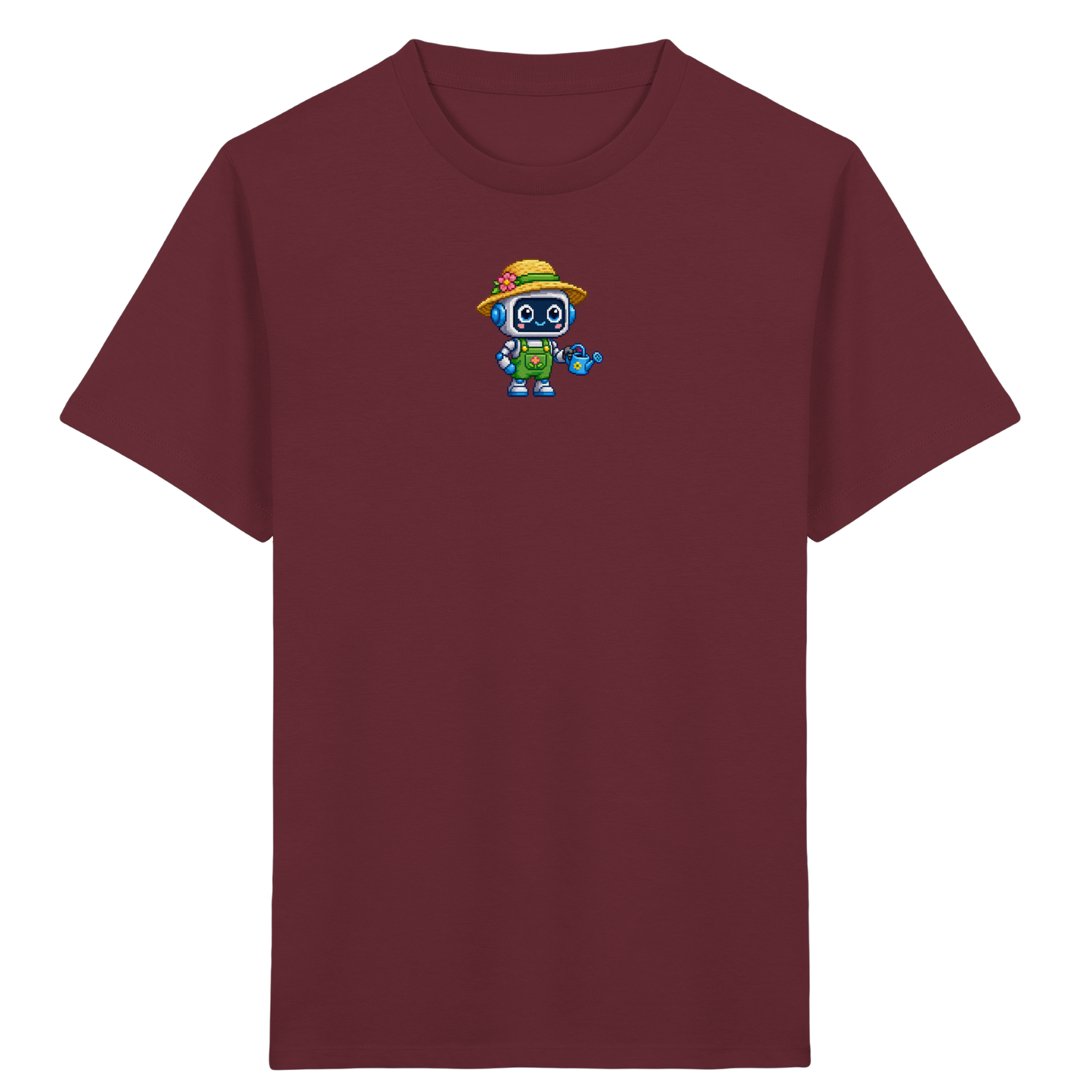 Pixel Roboter T-Shirt: Freundlicher Look - Kinder T-Shirt