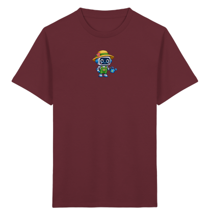 Pixel Roboter T-Shirt: Freundlicher Look - Kinder T-Shirt