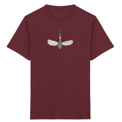 Pelikan von oben gezeichnet - Kinder Bio T-Shirt