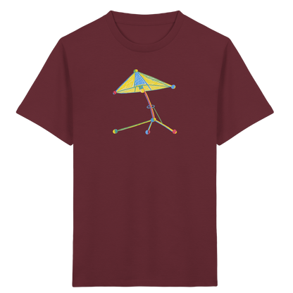 Bunte Farbpunkt Lampe - Kinder Bio T-Shirt
