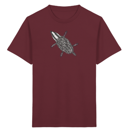 Dachs von oben - Kinder Bio T-Shirt