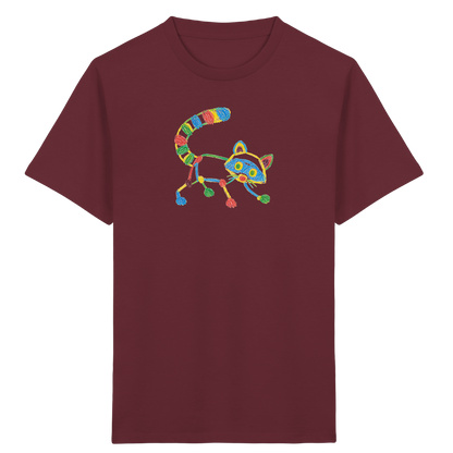 Farbpunkt Waschbär Kinder T-Shirt - Kinder Bio T-Shirt