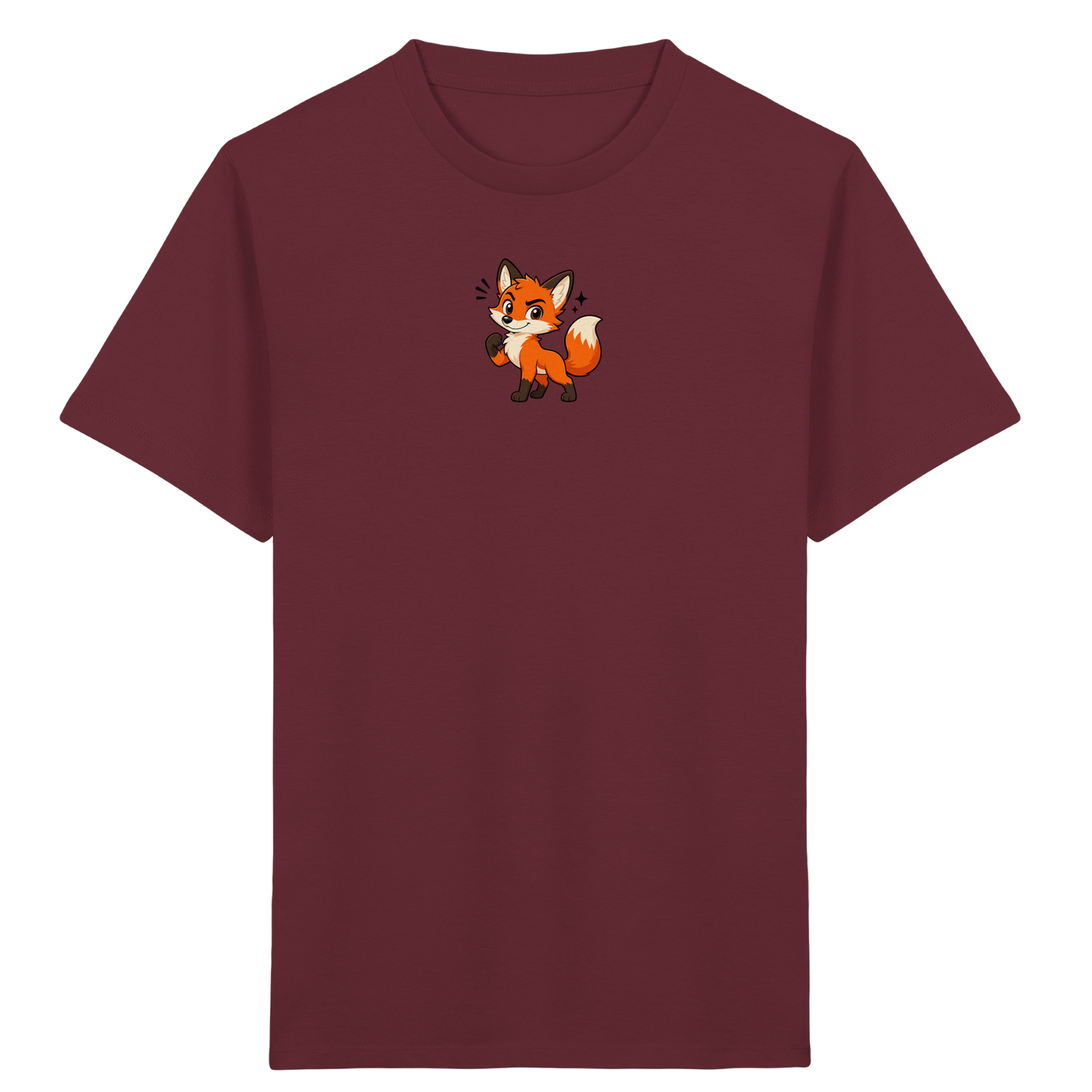Flinker Fuchs: Starke Kinder-T-Shirt - Kinder Bio T-Shirt Vorderseite