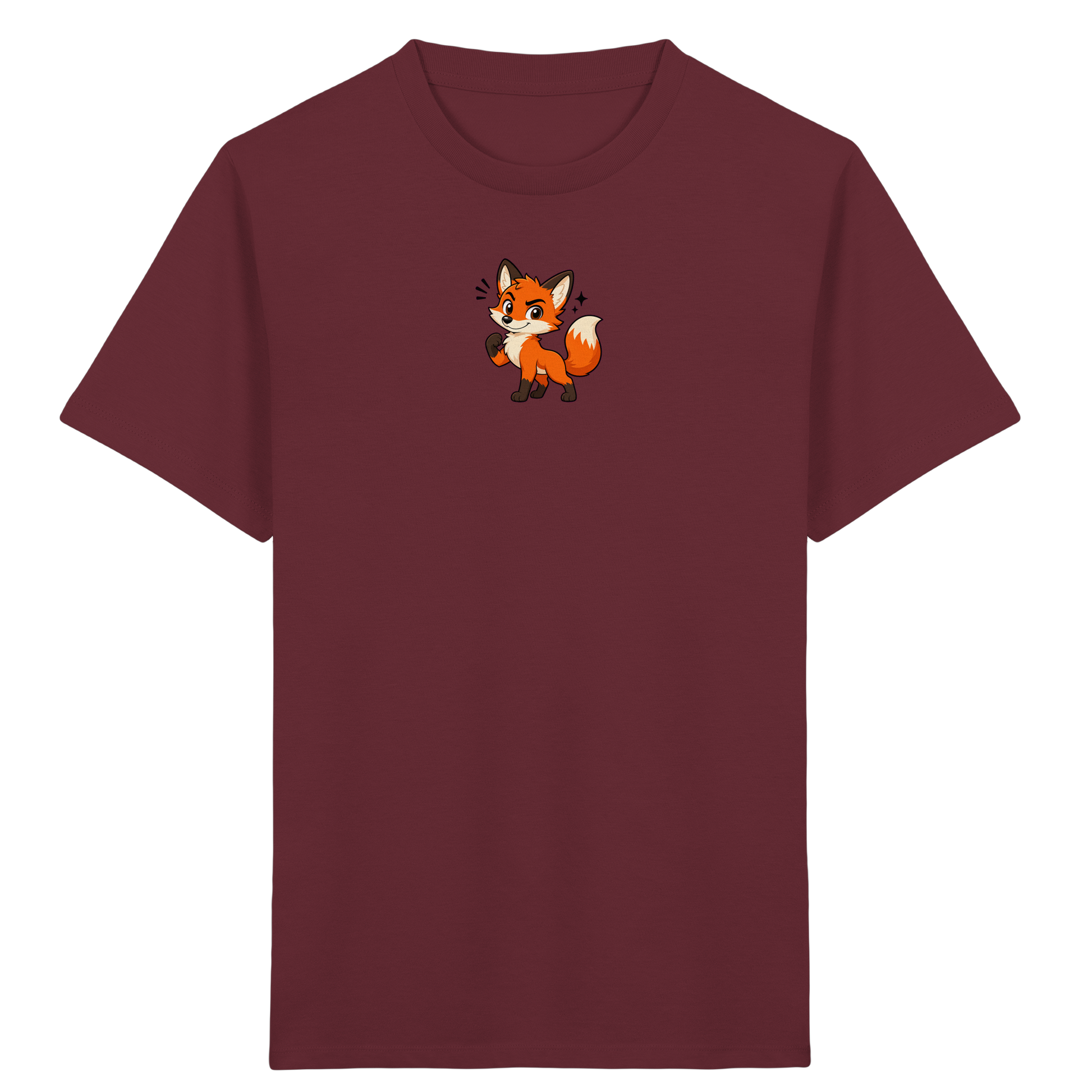 Flinker Fuchs: Starke Kinder-T-Shirt - Kinder Bio T-Shirt Vorderseite