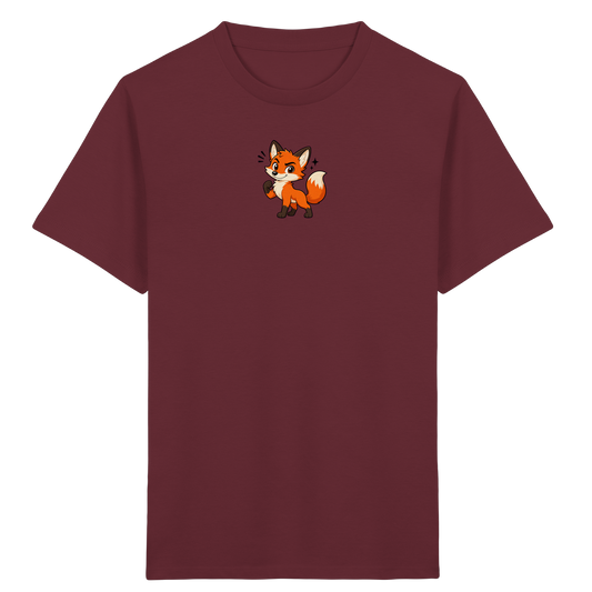 Flinker Fuchs: Starke Kinder-T-Shirt - Kinder Bio T-Shirt Vorderseite