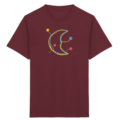 Farbpunkt Mond für Kinder - Kinder Bio T-Shirt