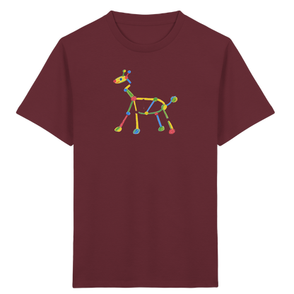 Farbpunkt Giraffe Kinder T-Shirt - Kinder Bio T-Shirt