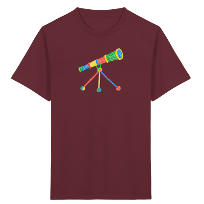 Farbpunkt Teleskop für Kinder - Kinder Bio T-Shirt