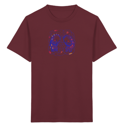 Leiseflüsterer Monster Kinder Shirt - Kinder Bio T-Shirt Vorderseite