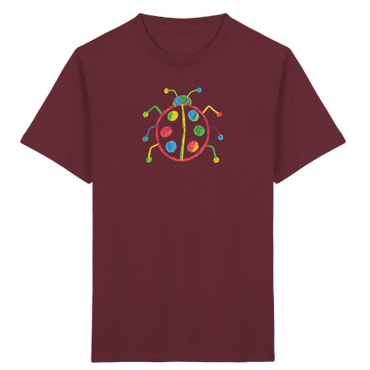 Farbpunkt Marienkäfer Kinder Shirt - Kinder Bio T-Shirt