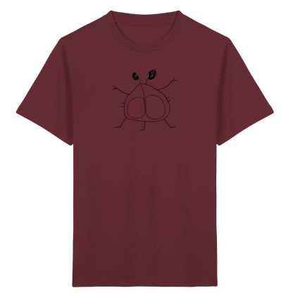 Breites Doppelbauch Kreiswesen - Kinder Bio T-Shirt